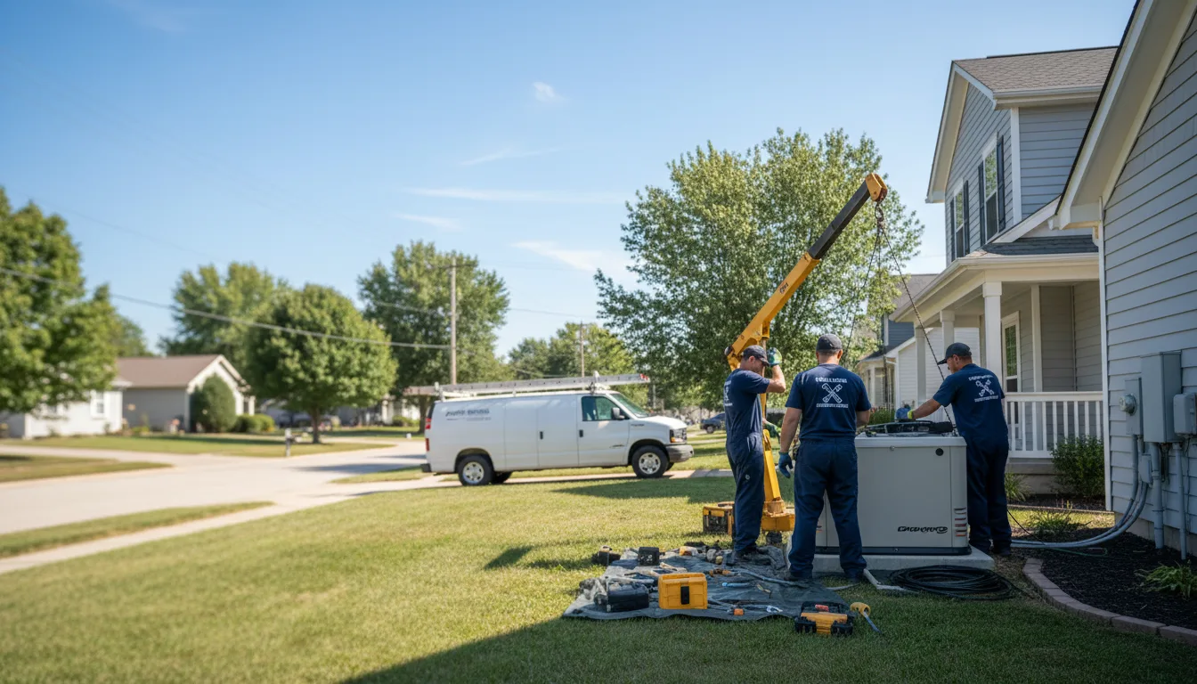 Generator Installation in Mccracken, KS near me